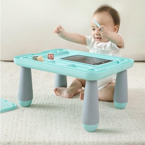 Minimalist modern baby toy game building block table strong load-bearing multi-function learning childrens mesa