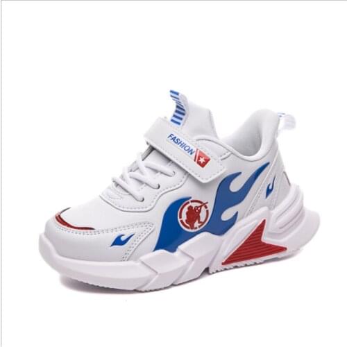 2021 New Spring Autumn Children Shoes Boys Lightweight Sports Running Shoes Girls Comfortable Waterproof Casual Walking Shoes