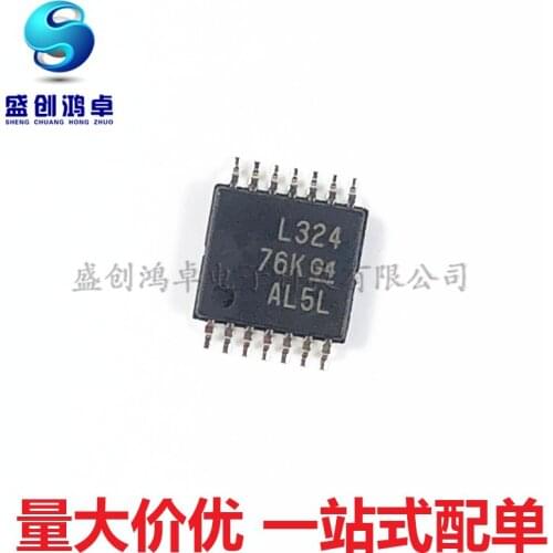 100% New&original LM324PWR L324 TSSSOP14 In Stock (5pcs/lot)