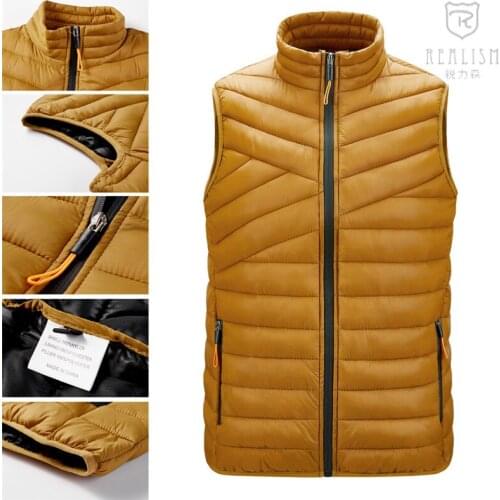 Men Jacket Vest Autumn Men Casual Shiny Skin Classic Pure Color Waistcoat Men Autumn Vest Sleeveless Jacket Plus Size 4XL