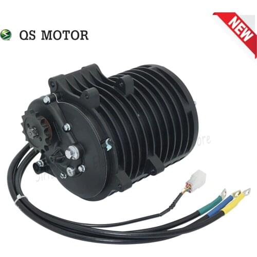 New Arrival QS138 70H V3 72V 100kmph Mid Drive Motor with 1:2.35 gearbox for Electric ATV Dirtbike Motorcycle