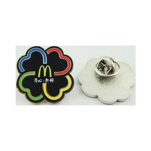 New design high quality custom butterfly shape lapel pin