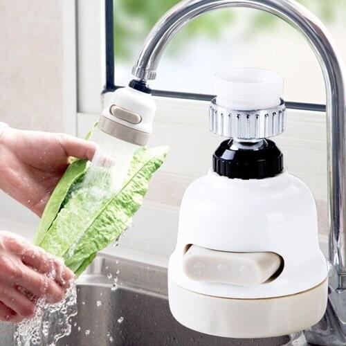 Rotatable Faucet Sprayer Head Anti Splash Tap Booster Shower Water Saving Water-saving Devices Garden Kitchen Tool 2020 New
