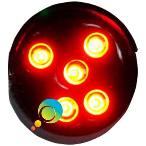 Yellow color DC12V Customized 26mm traffic module LED pixel cluster for LED arrow board