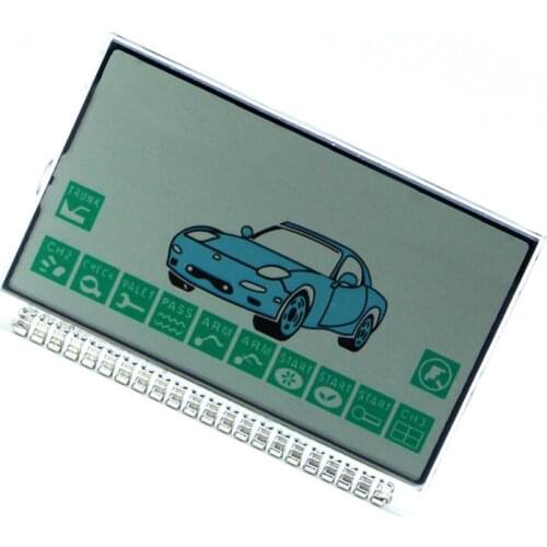 New arrival free shipping Russian version A8 lcd display for starline A8 lcd remote two way car alarm system
