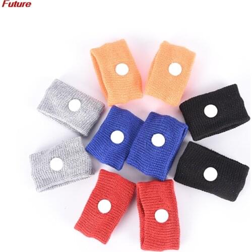2021 Hot Sale 2X Anti-Nausea Morning Sickness Wristband Car Fan Sea Boat Aircraft Wristband Anti-motion Sickness Bracelet