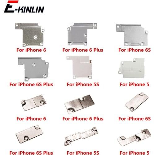5pcs/lot For iPhone 6 6S Plus 5 5S SE 5C Lcd Touch Screen Battery Metal Plate Bracket Lock Fastening Spacer Holder