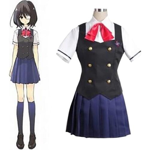 COSZTKHP 2019 New Another Misaki Mei Akazawa Izumi costume anime cosplay girls japanese school uniform skirt Custom made