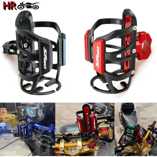 For Aprilia SRMAX SR-MAX 250 300 Srmax300 Srmax250 Motorcycle Accessories Beverage Water Bottle Drink Cup Holder 19MM-32mm Mount