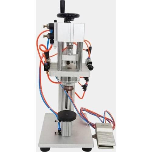 Perfume bottle capping machine 13/15/17/20mm pneumatic perfume bottle crimping machine