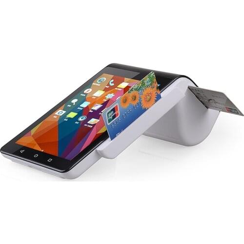 Magnetic stripe card 7 inch Point of Sale Android POS Terminal With NFC Reader PT7003M