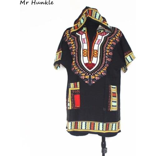 Mr Hunkle 2017 New Design Dashiki Hoodies For Teenagers African Print Dashiki Hood Fashion Streewear hoodies for Girls and Boys