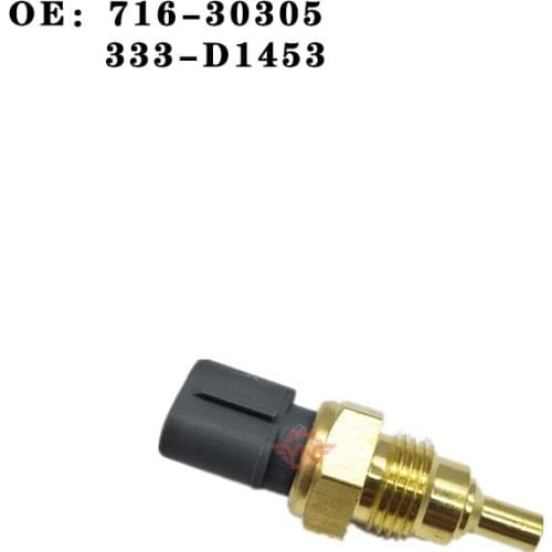 New high-quality 71630305 water temperature sensor for excavator parts OE: 716-30305/333-D1453/333D1453 Made in China