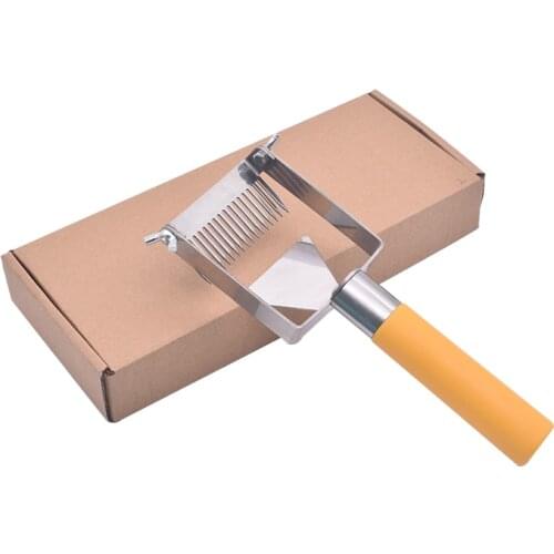 Adjustable Plastic Handle Honey Uncapping Fork Honeycomb Honey Scraper Beekeeping Beekeeper Tools
