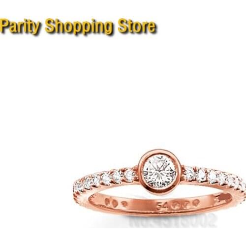ThomasRS1166Rose Gold Ring Euro-American style Glam And Soul Good Jewerly For Men And Women 2015 Ts Gift In 925 Sterling silver