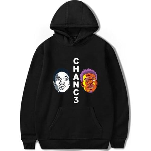 Chance The Hoodies Sweatshirt Cotton Hoodie CHANC3 Men Women Harajuku Pullover Hip Hop Clothes Fashion Casual Hoodies Tops