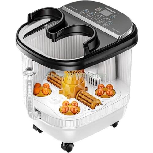 Foot Bath Full Automatic Massage Artifact Foot Bath Electric Heating Constant Temperature Foot Bath Household Foot The
