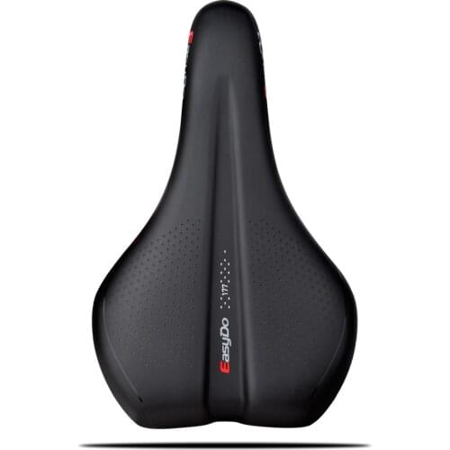 ETOOK Bicycle Saddle Seat MTB Road Bike Cycling GEL Breathable Soft Reflective PVC Fabric Shockproof Bicycle Accessories