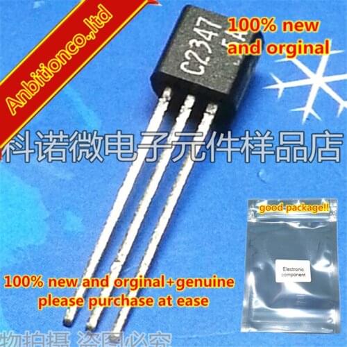 10pcs 100% new original 2SC2347 C2347 TO-92 Silicon NPN Epitaxial Planar Type in stock