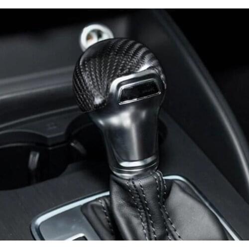 Auto Gear Shift Knob Stick Cover Decal Sticker For Audi A3 2014-2018 Car Accesorios Automovil Interior Car Styling Parts ABS