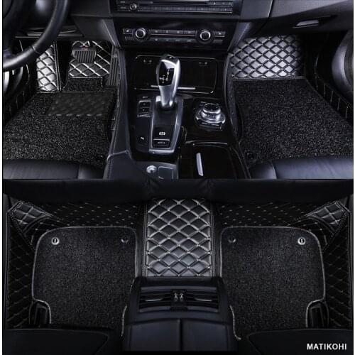 Custom Car Floor Mats for BMW e36 e39 e46 e60 e90 f10 F15 F16 f30 x1 x3 x4 x5 x6 1/2/3/4/5/6/7 foot mats car accessories styling