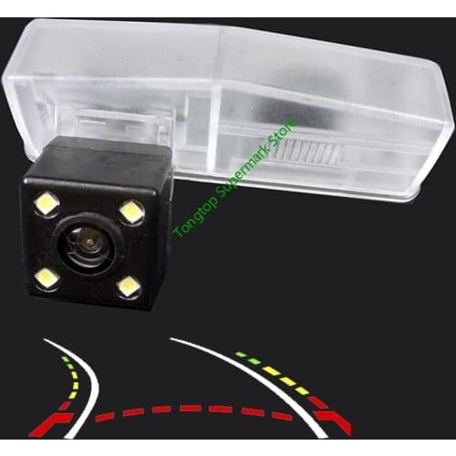 CCD 600Line Intelligent Dynamic Trajectory Tracks Rear View Camera For Toyota Prius V C RAV4 Lexus CT200H Parking Assistance