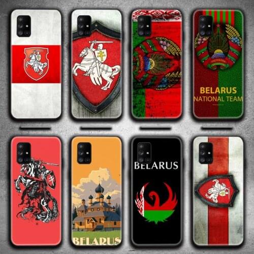 Belarus flag Phone Case For Samsung Galaxy A21S A01 A11 A31 A81 A10 A20E A30 A40 A50 A70 A80 A71 A51