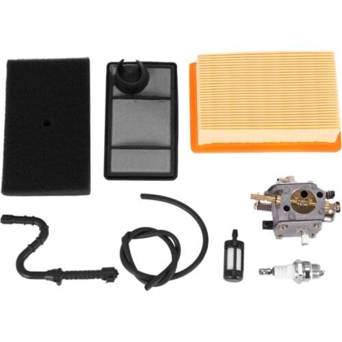 For TS400 Carburetor with Air Filter Tune Up Kit for STIHL TS 400 Concrete Cut-Off Saw HS-274E 4223-120-0600