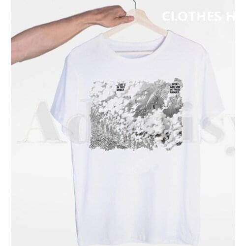 Attack On Titan Shingeki no Kyojin Anime Manga Hipster Men T Shirt O-neck Casual Summer T-shirt Man Woman Tees Tops