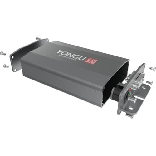 Yonggu 64W25.5H80L mm Electronic Aluminum Enclosure Custom Junction Instrument Heatsink Boxes