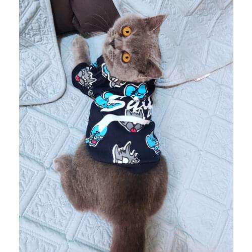 Cat T-shirt, Cat Clothes, 6 Sizes Available