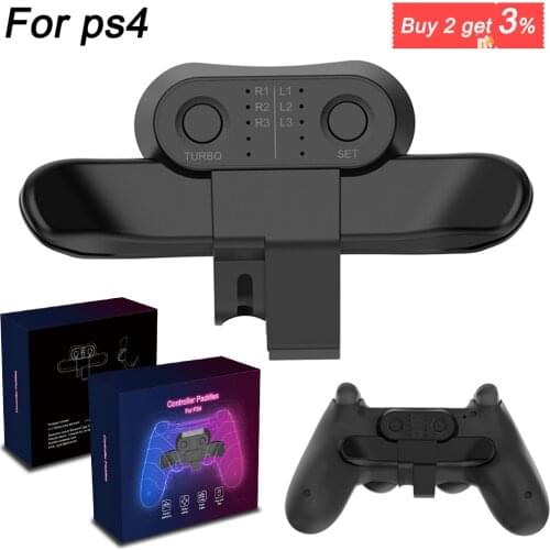 Controller Back Button Attachment for PS4 Gamepad Joystick Rear Extension Keys Adapter Electronic Machine Accessories for PS4 C
