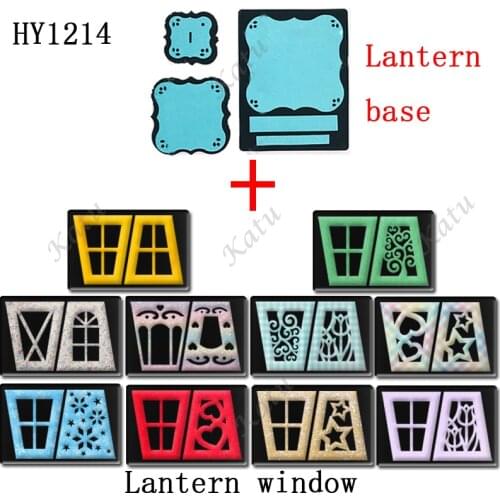 Christmas lantern Package cutting dies 2019 new die cut &wooden dies Suitable for common die cutting machines on the market
