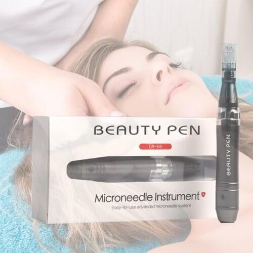New Design Doctor pen wireless derma pen machine professional for face care beauty microneedeling pen 5 Levels with 2 batteries