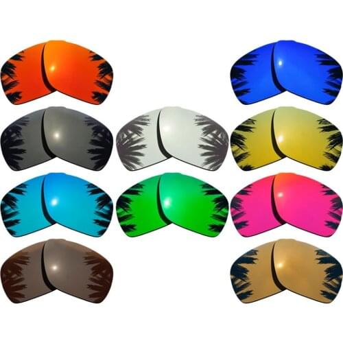 Polarized Mirrored Coating Replacement Lenses for-Oakley Dispatch 1 Frame Multi-Colors