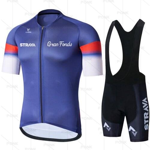Strava-Team Professional Male Cycling Clothing Set Cycling Jumpsuit Female MTB Cycling Jersey Maillot Hombre 2021