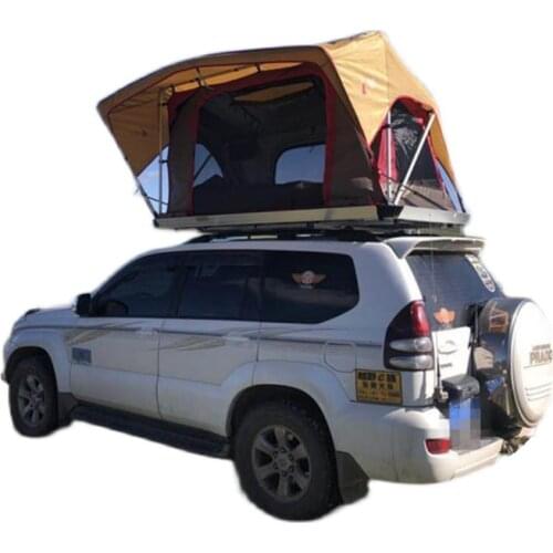 Waterproof Car Rooftop Tent for Cars Soft Shell for Outdoor Camping Fits 2 person