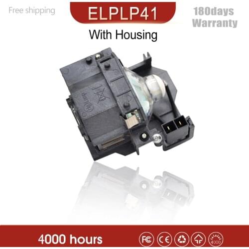 Replacement For ELPLP41 Projector Lamp for EPSON S5 S6 S6+S52 S62 X5 X6 X52 X62 EX30 EX50 TW420 W6 77C EMP-H283 V13H010L41