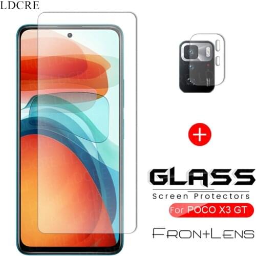 For Xiaomi Poco X3 GT Glass Screen Protective Film Camera Protector for Xiaomi Poco X3 GT Tempered Glass for Xiaomi Poco X3 GT