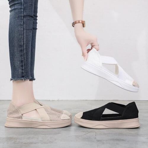 Womens Outdoor Sandals 2021 Sneakers Sports Ladies Sandals Sneakers Ladies Walking Shoes Soft Light Outdoor Zapatos De Mujer