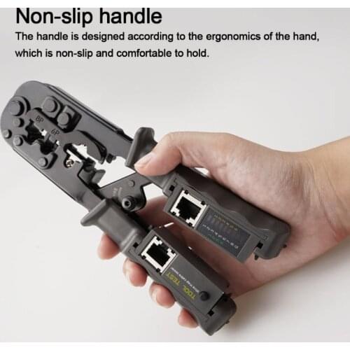 4 P 8P 6 P Three-purpose with Tester Wire Stripper/ Cutter/ Crimper Multi Pliers Electrical Crimping Tool Cable Pliers