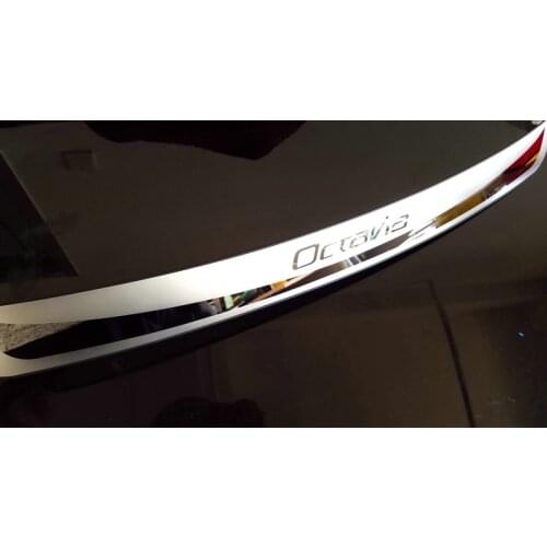 Car accessories for 2015-2018 Skoda Octavia A7 Sedan Car-Trunk rear bumper Guard guard the Stying After door threshold plate