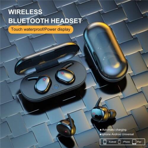 5.0 Blutooth Earphones TWS Y30 Wireless Headphones 3D Stereo Sound Music Wireless Headphones Noise Cancelling Headset