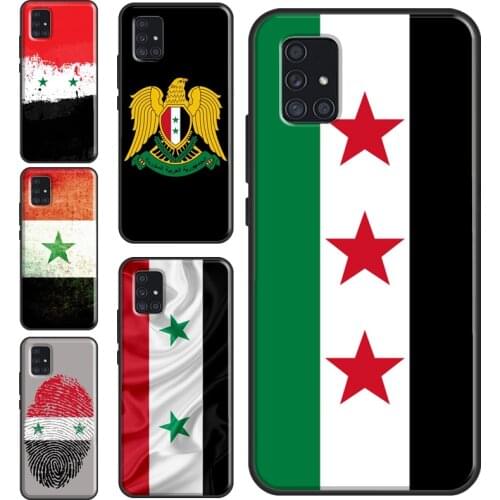 Syria Flag Case For Samsung A21S A20e A11 A31 A41 A51 A71 A10 A20S A30S A40 A50 A70 A12 A32 A52 A72