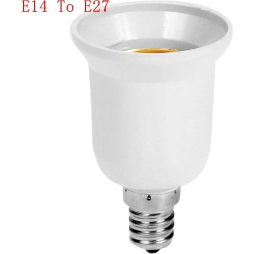E14 To E27 Bulb Converter 110v 220v Light Source Adapter Socket Base Bracket Conversion Lamp Holder Fireproof Home Lighting