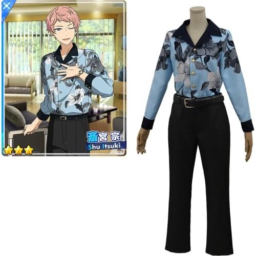 Ensemble Stars Limited time of the week Itsuki Shuu Cosplay Shirt Costume Plus-size shirt
