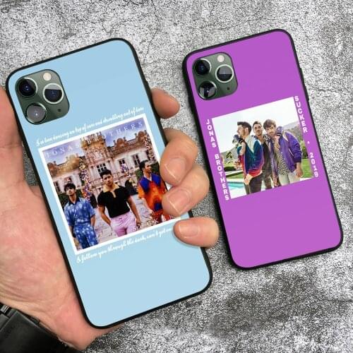 Nick Joe Kevin Jonas Brothers For iPhone 6 6s 7 8 Plus X XR XS 11 Pro Max soft silicone Phone case cover shell
