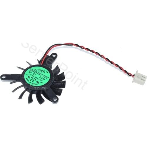 Genuine New AB6812MX-GC0 DC12V 0.09A 2-Pin HYPRO Bearing Fan