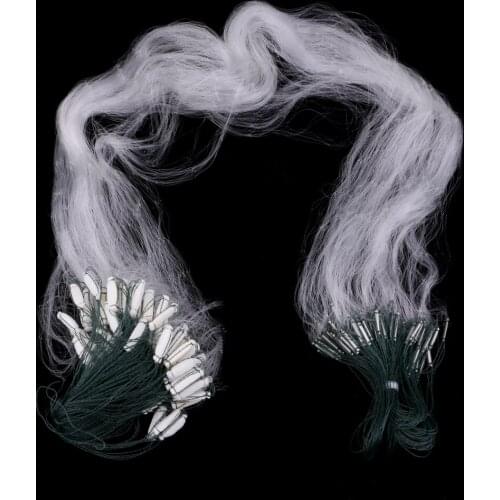 Clear Fishing Gill Net 3 Layers Float Monofilament Mesh Gill Nylon All Size