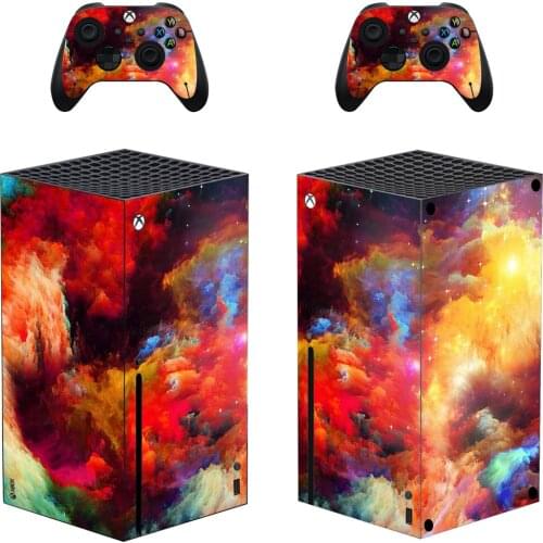 Nebula Style Xbox Series X Skin Sticker for Console & 2 Controllers Decal Vinyl Protective Skins Style 4